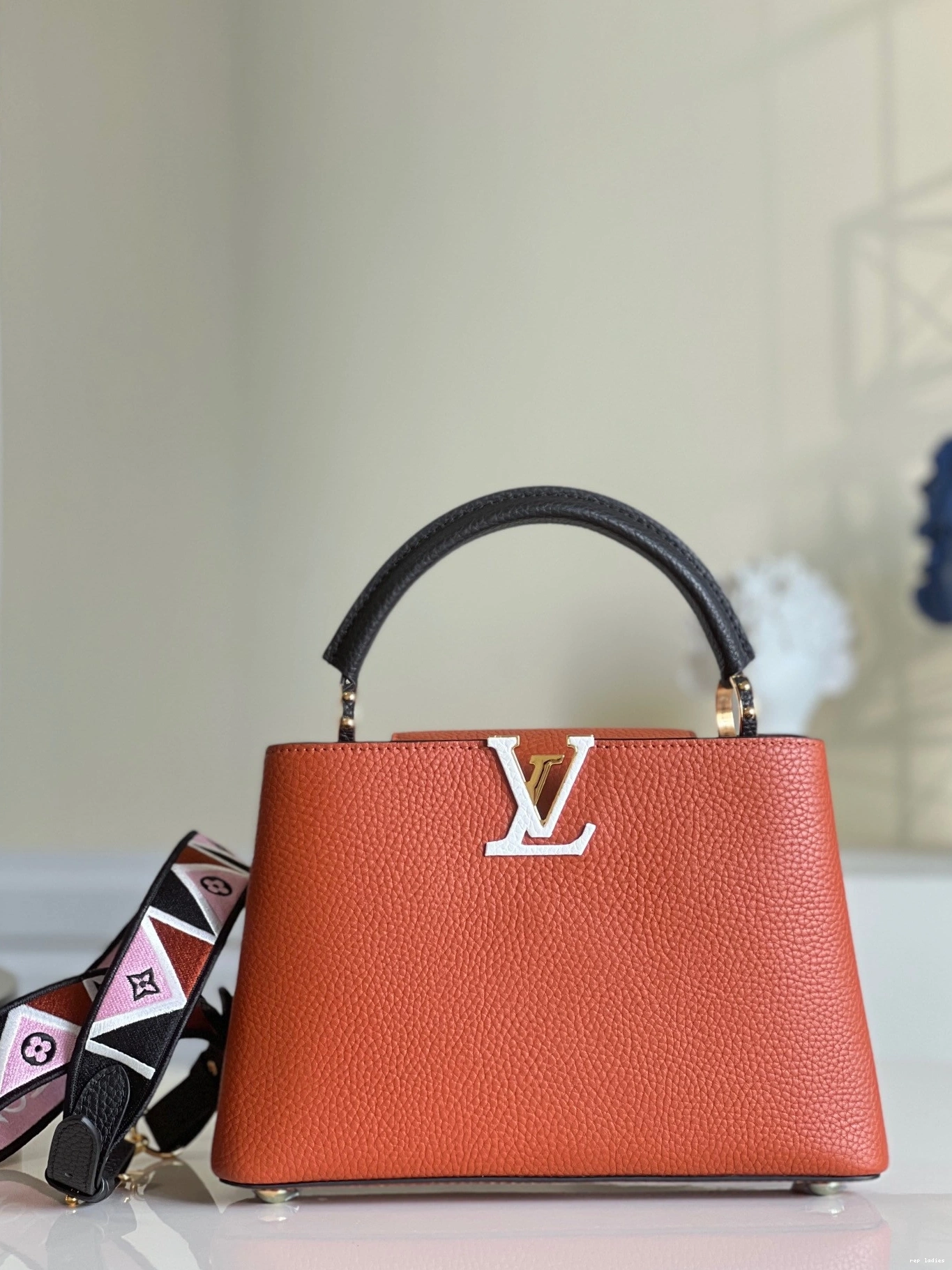 Cheap CAPUCINES VUITTON BB LOUIS 0726